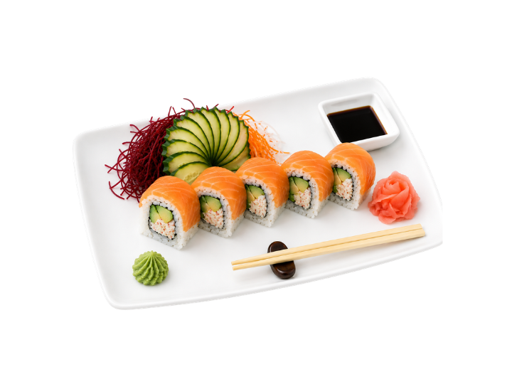Uramaki Sake Kani
